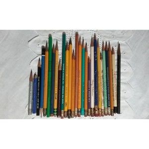 Vintage Advertising Pencils Lot of 27 Most Sharpened